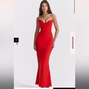House of CB Tamara dress in Red